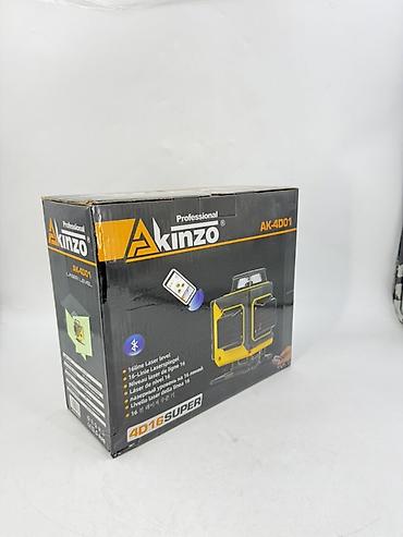 Лазерные уровни: Лазерный уровень Akinzo, 3D/360° - Компактный корпус с резиновыми — 9