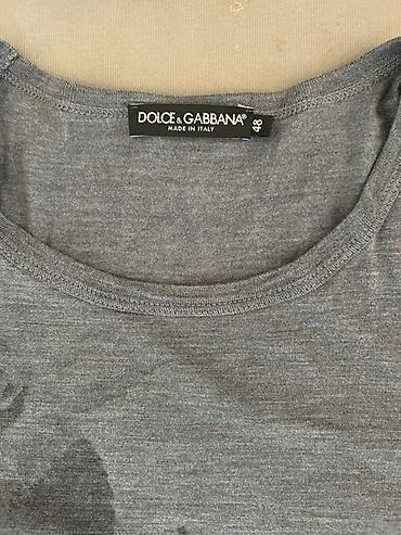 Футболки: Мужская футболка, Dolce & Gabbana, цвет - Серый — 2