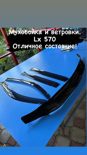 lexus lx 570 диски: LX 570 мухобойка и ветровики. Б/у состояние хорошее