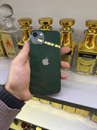 apple magsafe: IPhone 13, 128 GB, Matte Midnight Green, Face ID, Simsiz şarj