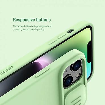 Maske i futrole za telefone: Maska Nillkin CamShield Silky za iPhone 15 6.1 crna. Uz brzu dostavu i — 10