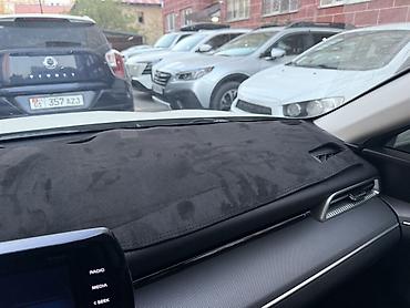 mobile holder: Коврик-накладка на торпедо из алькантары для KIA K5 — 4