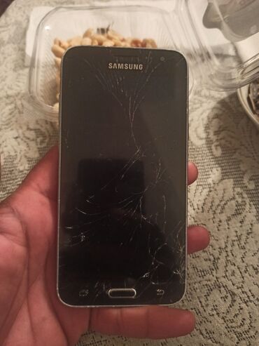 wifi repeater qiymetleri: Samsung Galaxy J3 2016, 2 ГБ, цвет - Черный, Битый, Сенсорный, Две SIM карты