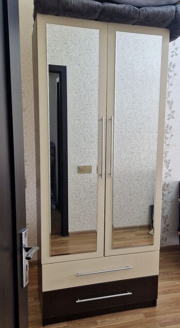 гармошка для унитаза: Açılan, 2 qapılı Düz dolab, Qarderob, paltar dolabı