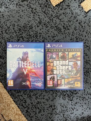 playstation 3 бишкек: Battlefield 5 - 1000 сом 
gta 5 - 1500 сом