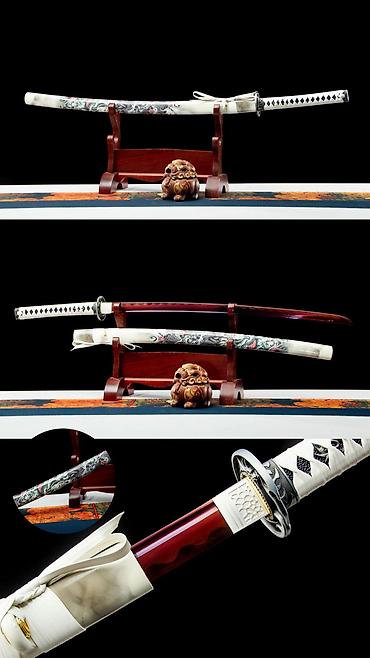 Коллекционные ножи: Японские Катаны Сувенирные металлические мечи Катаны из каленой — 10