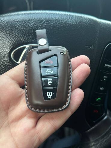 Açar üçün brelok və çexol: Salam aleyküm təmiz deriden hazırlanmış açar qabları, sifariş qəbul — 7