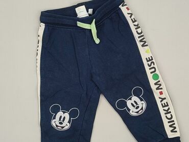 buty dla chłopca adidasy: Sweatpants, Disney, 9-12 months, condition - Good