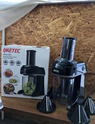 бытовой техники бишкек: IMETEC spiralizer. Спирализатор для овощей, нарезает самостоятельно