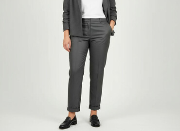 body do garnituru: Material trousers for women, size XL