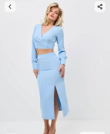 купить зимнюю куртку zara: Костюм с юбкой, Миди, Блузка, Made in KG, XL (EU 42), 2XL (EU 44), 3XL (EU 46)