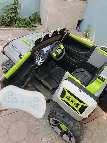 Uşaq üçün elektrik maşınları: Uşaq elektro-avtomobili – 4x4 off-road jeep stili - Güclü 4x4 təkərli — 3