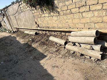 Beton və beton məmulatları: İşlənmiş Beton boru, Diametr: 400 mm, uzunluğu - 2 metr — 1