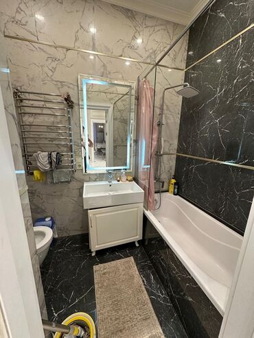 алматинка: 2 комнаты, 75 м², Элитка, 2 этаж, Дизайнерский ремонт