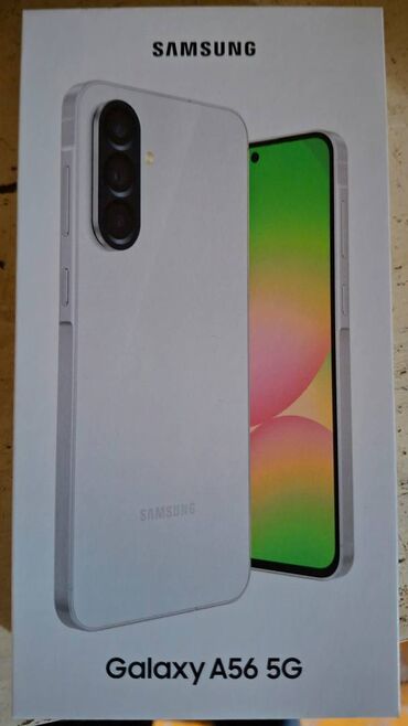 Hoffmann: Samsung Galaxy A56, 128 GB, rəng - Ağ, Zəmanət