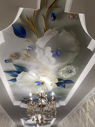 Натяжной потолок: Натяжной потолок 3D потолки, Матовое, Глянцевое Демонтаж, Монтаж, Бесплатный замер — 20