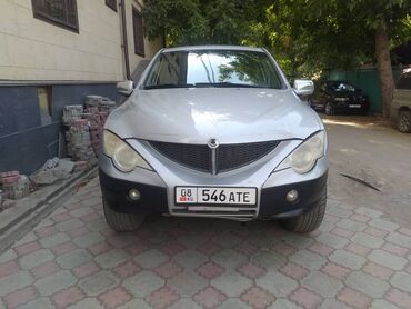 муссо матор 601: Пикап SsangYong Actyon Sports серебристого цвета 2006 года Объем: 2