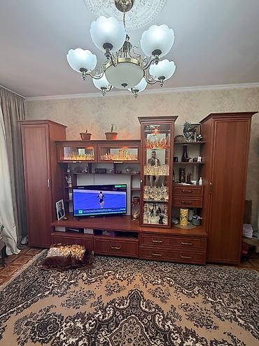 модульные диваны: Стенка-шкаф, Тип стенки-шкафа: Модульная, Для зала, Б/у, Особенности: С отделением под телевизор — 3