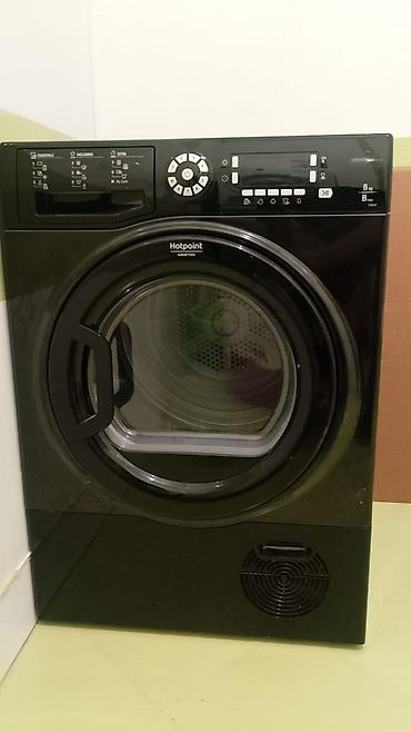 Məişət texnikası: Paltaryuyan maşın Hotpoint Ariston, 8 kq, İşlənmiş, Qurutma var — 1