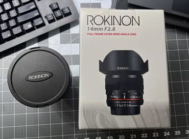 линзы биксенон: Rokinon 14mm f2.8 Canon EF Mount - 10 000 cом