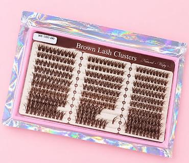 dubaya viza: Məhsul: Brown Lash Clusters – Natural/Wispy Bircə dəfə istifadə — 1