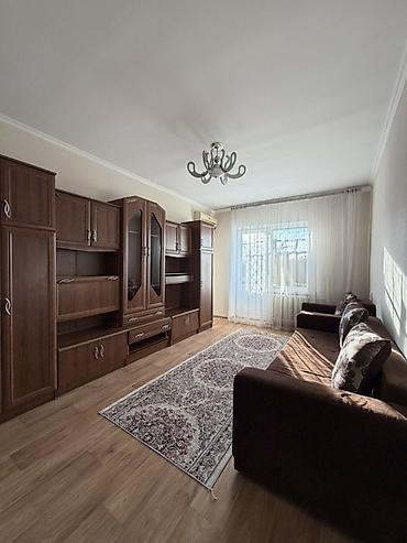 салон кросаты: 3 бөлмө, 56 м², Жеке план, 4 кабат, Жаңы ремонт — 1