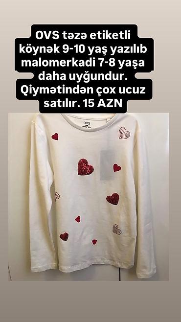 yazı formaları: Köynək, Qız üçün, 7 - 8 yaş, OVS kids — 7