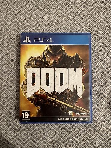 Игры для PlayStation: Игры для PlayStation 4 (Blu‑ray диски): 1) DOOM (Bethesda/id — 2