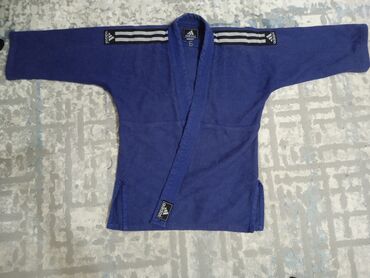 пружинные гантели сандова: Кимоно для дзюдо adidas (синее), комплект куртка + штаны. - Бренд