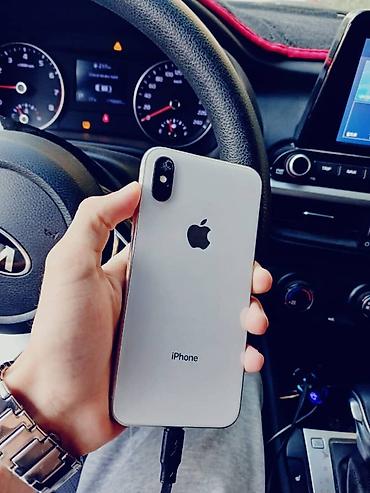 сколька стоит айфон 10: IPhone X, Б/у, 64 ГБ, Белый — 1