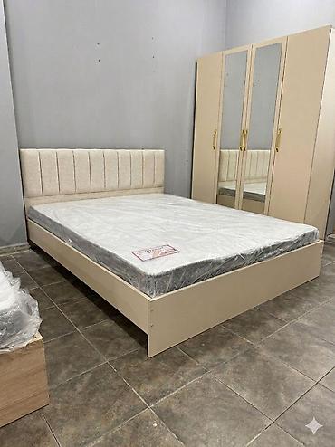 Yataq otağı dəstləri: YATAQ DƏSTİ – müasir minimal dizayn Tərkib: - Cüt nəfərlik çarpayı – — 3