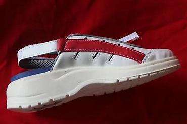 Radne cipele: AKCIJA! KVALITETNE NOVE MUŠKE KOŽNE HTZ SANDALE ABEBA BR 40 | — 8