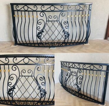 Pilləkən məhəccərləri: Metal EN MMC olaraq istədiyiniz forma və ölçüde demir işlerinin — 27