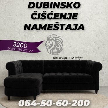 Usluge u domaćinstvu: Profesionalno dubinsko čišćenje nameštaja - Trosed: već od 2500 - — 6