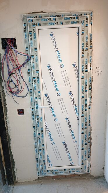 Plastik qapılar: Hamam üçün Yeni Plastik qapı Naliçnik ilə, Zəmanətli, Ödənişli quraşdırma, Ödənişli çatdırılma — 4