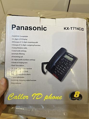 panasonic pts: Panasonic KX-T714CID stasionar telefon Yeni və istifadə olunmayıb — 2