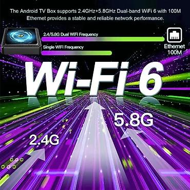 DVD i Blu-ray plejeri: Android tv Box Q19 - Allwinner H618 - 8/128GB - Android 14 - Nov — 8