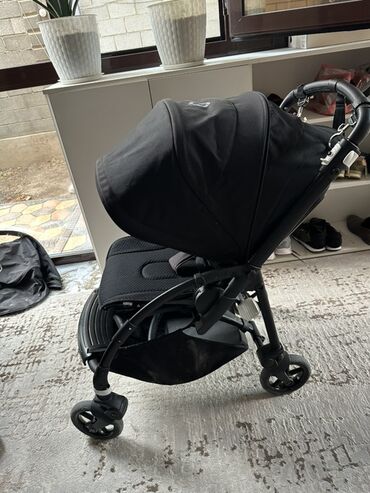 Коляски: Коляска, цвет - Черный, Б/у — 2