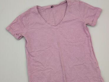 różowe bluzki tommy hilfiger: T-shirt, SinSay, XS (EU 34), condition - Good