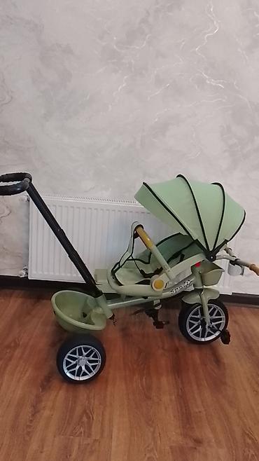 full bike: VELOSİPED+KALYASKA OTURACAGİ HER TƏRƏFƏ FİRLANİR, KÜRƏYİ AÇILIR UŞAQ — 2