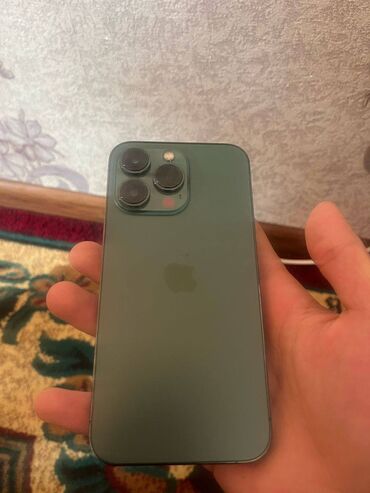 айрподс купить: IPhone 13 Pro, Б/у, 128 ГБ, Зеленый, Чехол, 87 %