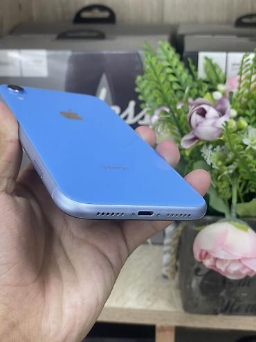 iphone xр: IPhone Xr, Б/у, 64 ГБ, Синий, 77 % — 9