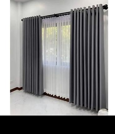 Шторы и занавески: Комплект штор, С тюлем в комплекте, Изготовление на заказ, Для зала — 59