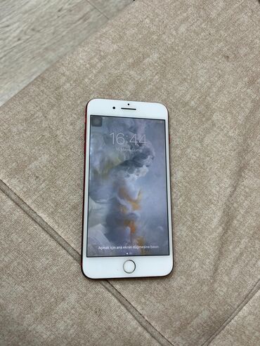 6s plus: IPhone 7 Plus, 128 GB, Qırmızı, Barmaq izi