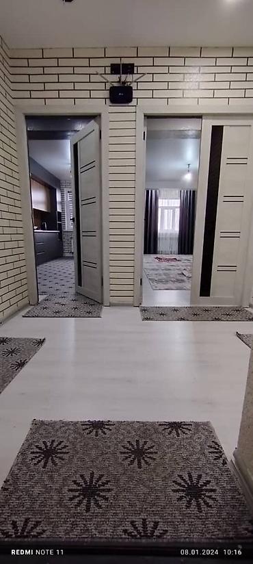 эмаком: 1 комната, 58 м², Кок-Жар ж/м Элитка, 11 этаж, Свежий ремонт — 5