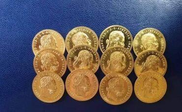 Numizmatika i filatelija: Franc Jozef dukat 24K pozlata Cena 1800din veliki/ cena 1200din mali — 2
