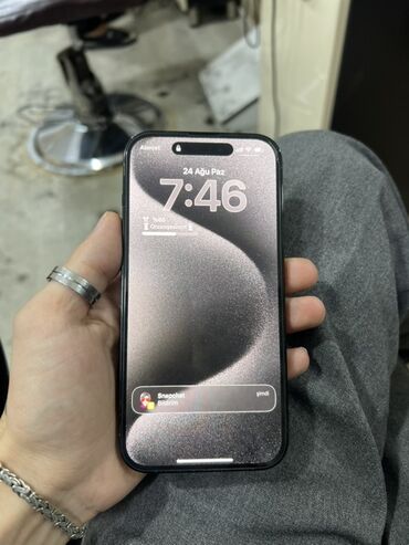 world telecom iphone 12 pro: IPhone 14 Pro, 256 GB, Black Titanium, Zəmanət, Simsiz şarj, Face ID