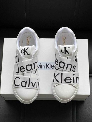 Women's Sneakers and athletic shoes: Calvin Klein, 38 — 2
