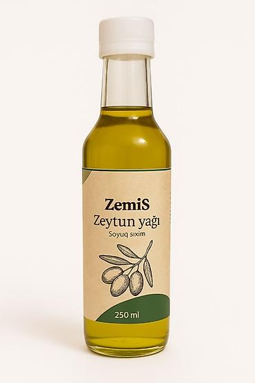 yağ: ZemiS Zeytun yağ 1 L. ı– soyuq sıxım Məhsullar: - Zeytun yağı, 1 L – — 6