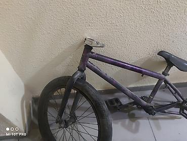 BMX-велосипед (фристайл/стрит) - Компактная стальная рама с